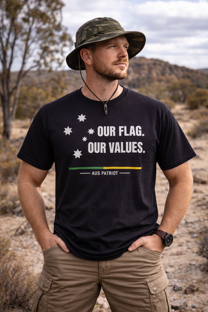OUR FLAG. OUR VALUES - Tee